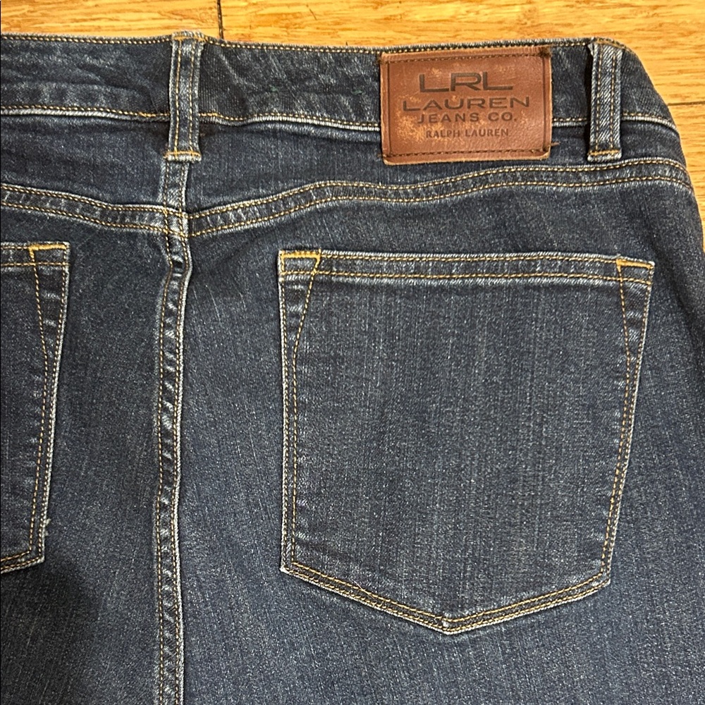 Polo by Ralph Lauren Women’s Dark Blue Straight Leg Classic Jeans 14W